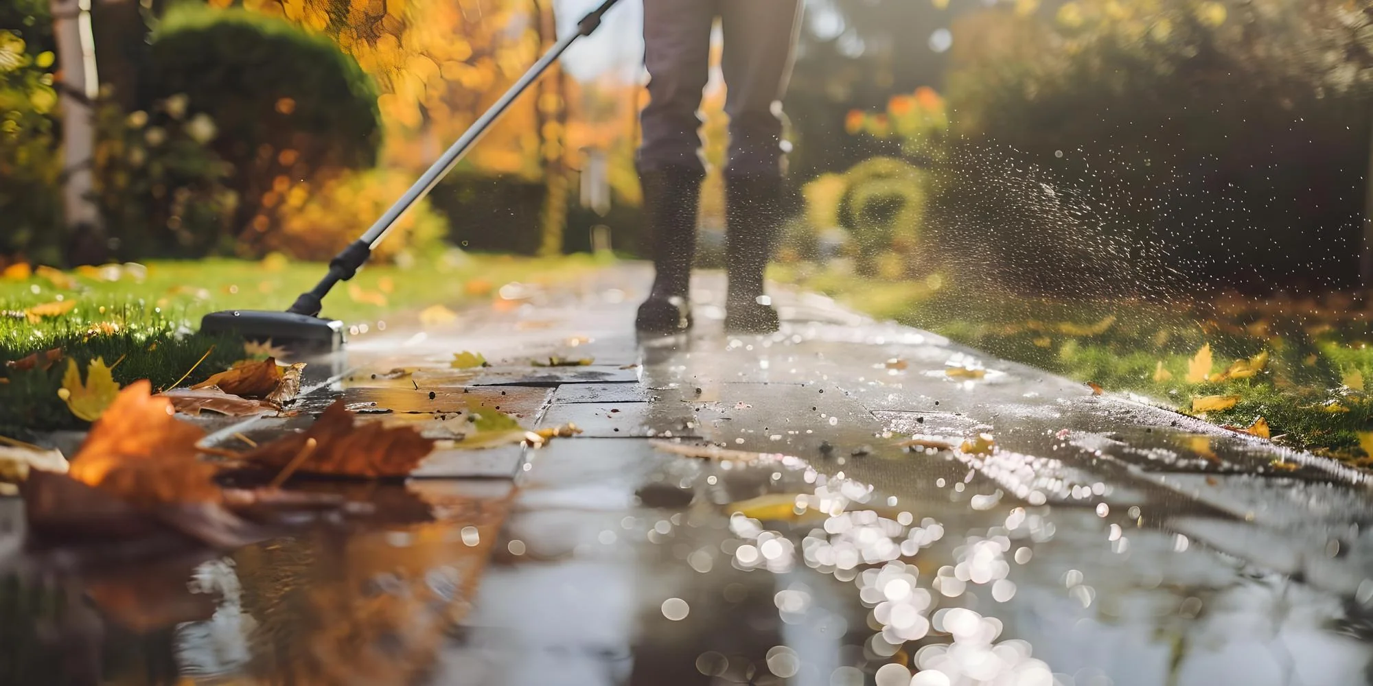 Curățarea plăcilor de pavaj CleanService