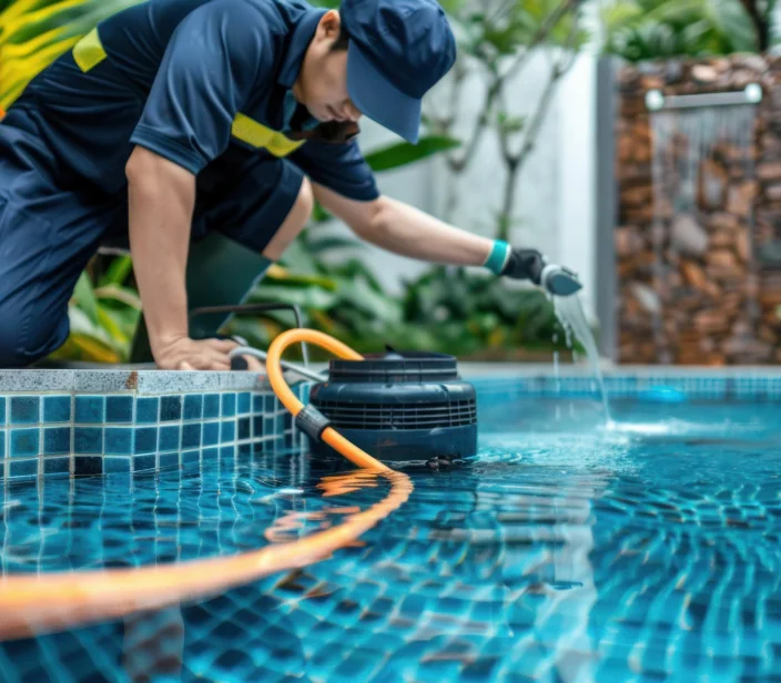 Curățarea piscinei CleanService